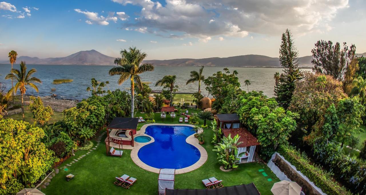El Chante Spa Hotel Jocotepec Exteriör bild