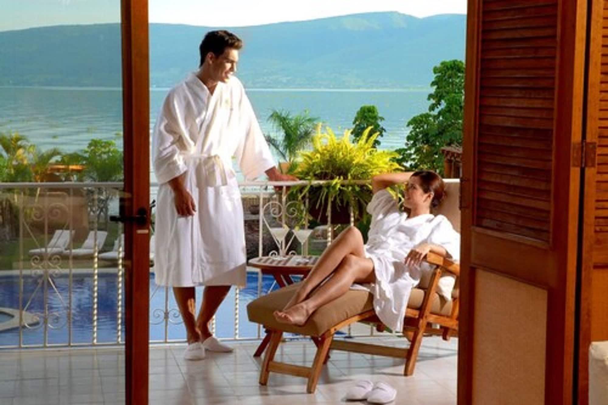 El Chante Spa Hotel Jocotepec Exteriör bild