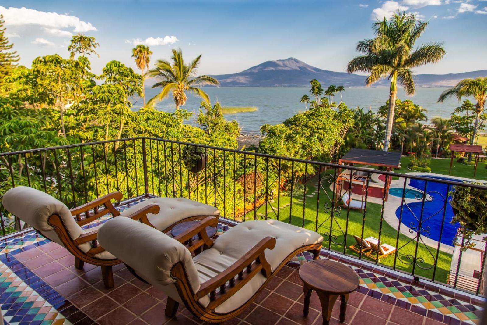 El Chante Spa Hotel Jocotepec Exteriör bild