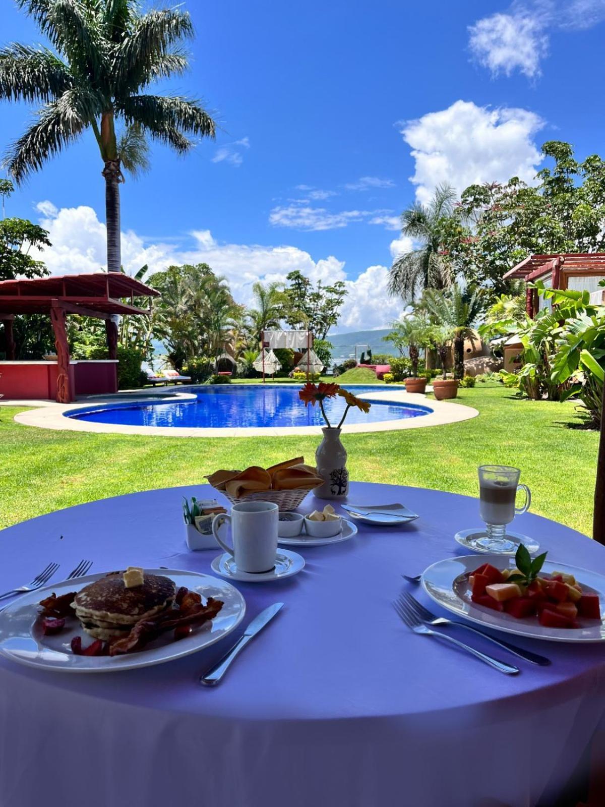 El Chante Spa Hotel Jocotepec Exteriör bild