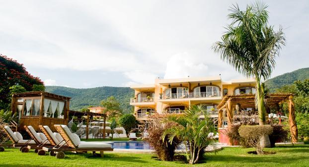 El Chante Spa Hotel Jocotepec Exteriör bild
